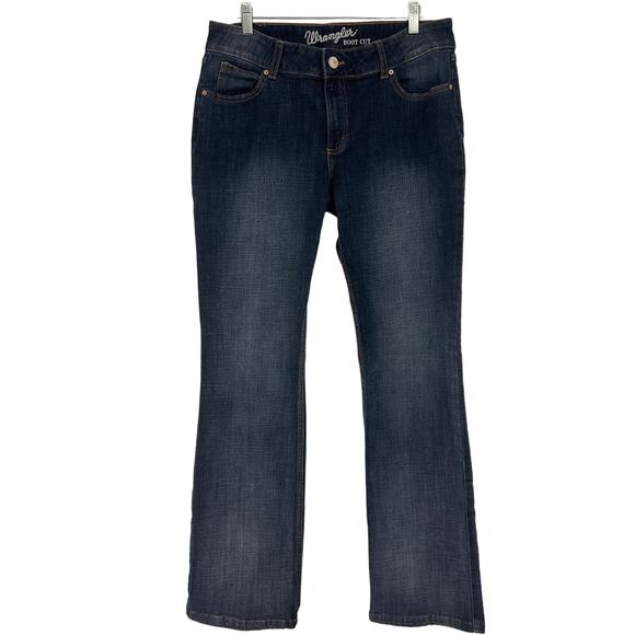 Wrangler Premium Mid Rise Bootcut Jeans Size 13x34 - Picture 1 of 5